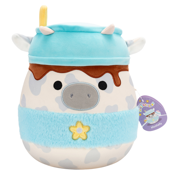 М'яка іграшка Squishmallows Сіра Корівка, 30 см (SQER01263) - Pampik - 7