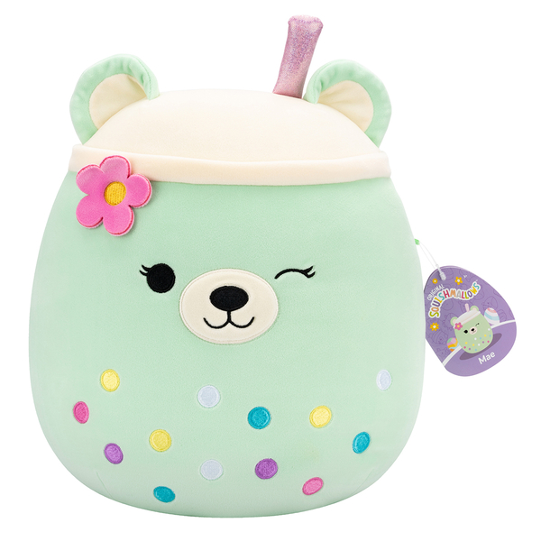 Мягкая игрушка Squishmallows Мятный Медведь, 30 см (SQER01266) - Pampik - 7