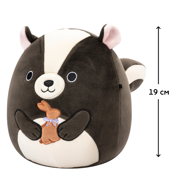 М'яка іграшка Squishmallows Скунс Скайлер, 19 см (SQER01228) - Pampik - 2