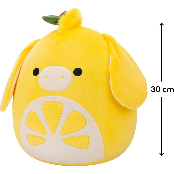 М'яка іграшка Squishmallows Віслючок-Лимончик Клемент, 30 см (SQCR07968) - Pampik - 2