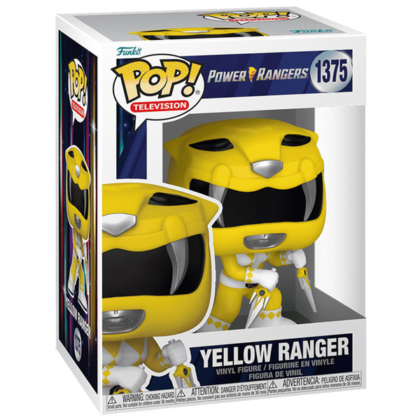 Ігрова фігурка Funko Pop! Могутні рейнджери Жовтий рейнджер (72158) - Pampik - 3