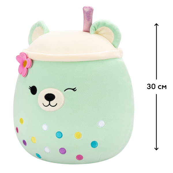 Мягкая игрушка Squishmallows Мятный Медведь, 30 см (SQER01266) - Pampik - 2