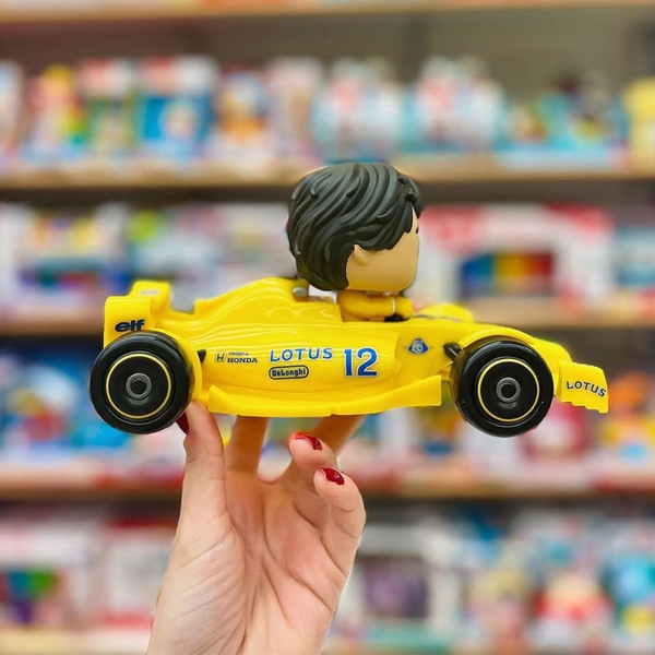 Ігрова фігурка Funko Pop! Формула-1: Айртон Сенна у боліді (86181) - Pampik - 4