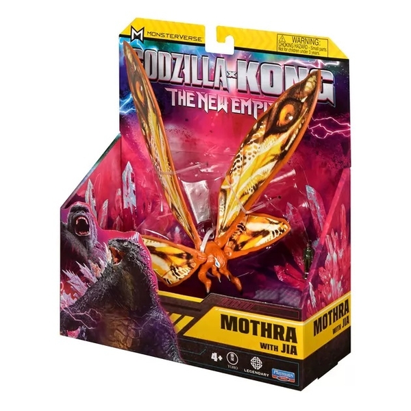 Набір ігрових фігурок Godzilla vs. Kong Мотра з Джією (35207) - Pampik - 4