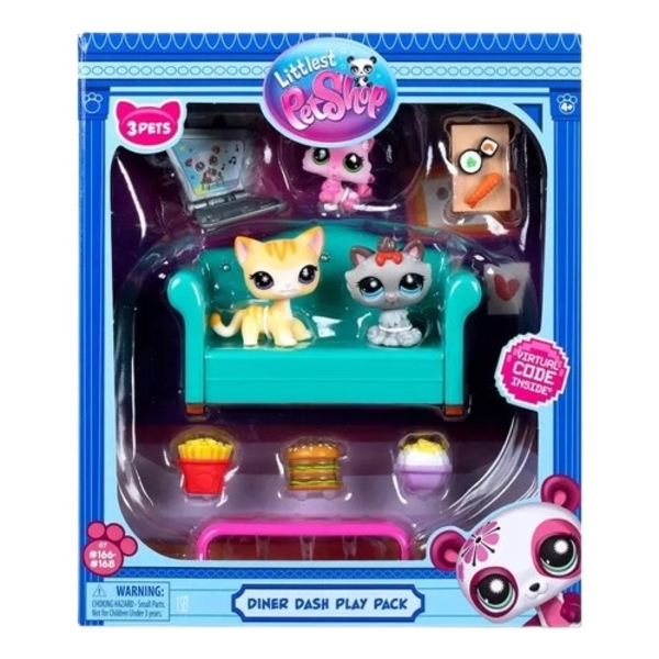 Ігровий набір Littlest Pet Shop Вечірка зі смаколиками (636) - Pampik
