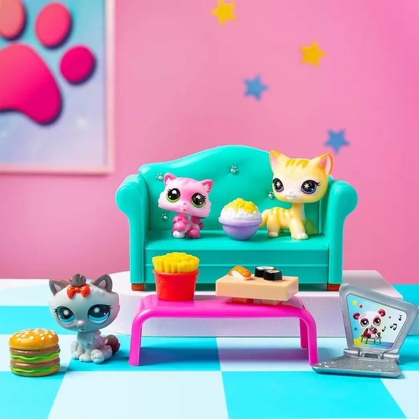 Ігровий набір Littlest Pet Shop Вечірка зі смаколиками (636) - Pampik - 4
