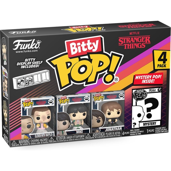 Набор игровых фигурок Funko Bitty Pop! Очень странные дела: Одиннадцать, 4 фигурки, в ассортименте (83663) - Pampik - 4