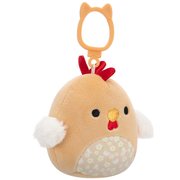 М'яка іграшка на кліпсі Squishmallows Півник Руті, 9 см (SQCP00465) - Pampik - 2