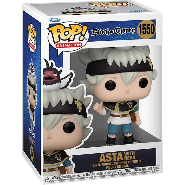 Игровая фигурка Funko Pop! Черный клевер: Аста и Неро (72115) - Pampik - 3
