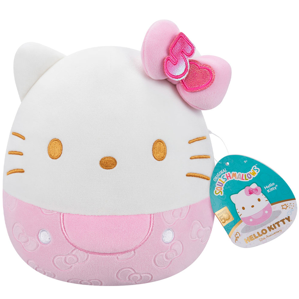 М'яка іграшка Squishmallows Хелоу Кітті у рожевому, 20 см (SQSN00497) - Pampik - 7