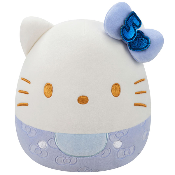 М'яка іграшка Squishmallows Хелоу Кітті у синьому, 20 см (SQSN00500) - Pampik