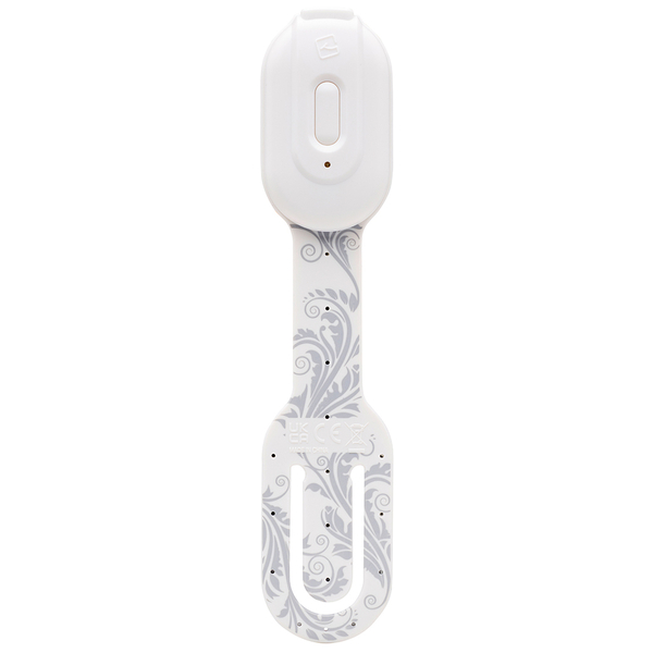 Закладка-ліхтарик Flexilight Rechargeable Класика Білі квіти (FLRWF) - Pampik - 2