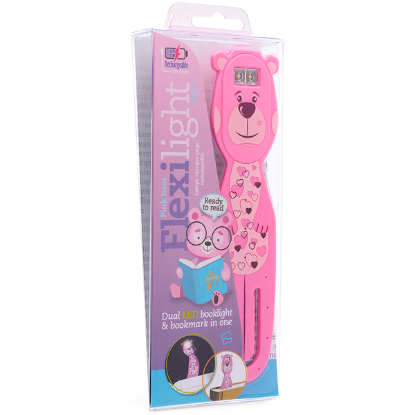 Закладка-ліхтарик Flexilight Rechargeable Друзі Ведмедик (FLRPBE) - Pampik - 8