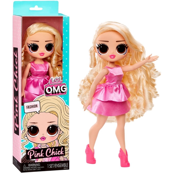 Лялька L.O.L. Surprise! OPP O.M.G. Леді Пінк, 27 см (988892) - Pampik