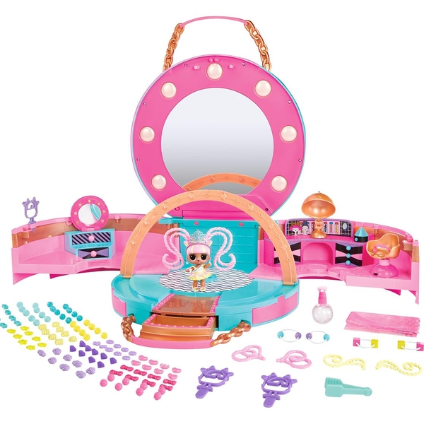 Ігровий набір з лялькою L.O.L. Surprise! Салон зачісок з намистинок (120995) - Pampik - 4