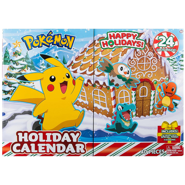 Набір ігрових фігурок Pokemon Адвент-календар 2023, 24 фигурки (PKW3066) - Pampik