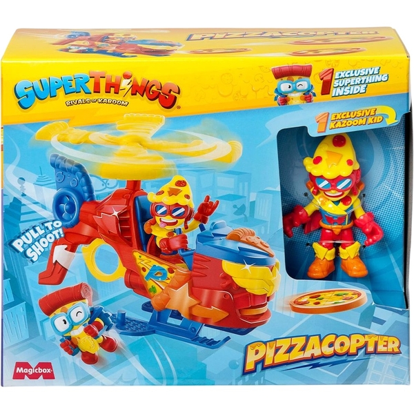 Игровой набор SuperThings Пиццакоптер (PSTSP118IN120) - Pampik