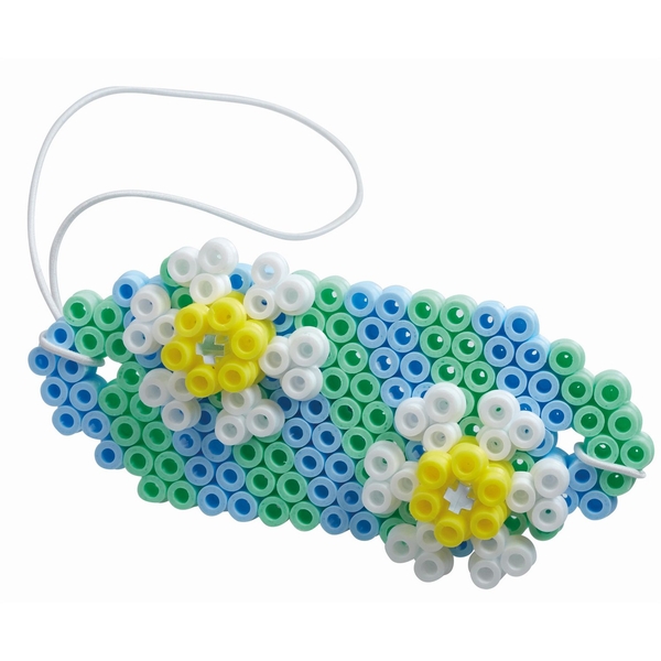 Термомозаїка HamaMidi Набір для творчості: Модні прикраси. Квіти, зі скринькою (HM-3707) - Pampik - 3