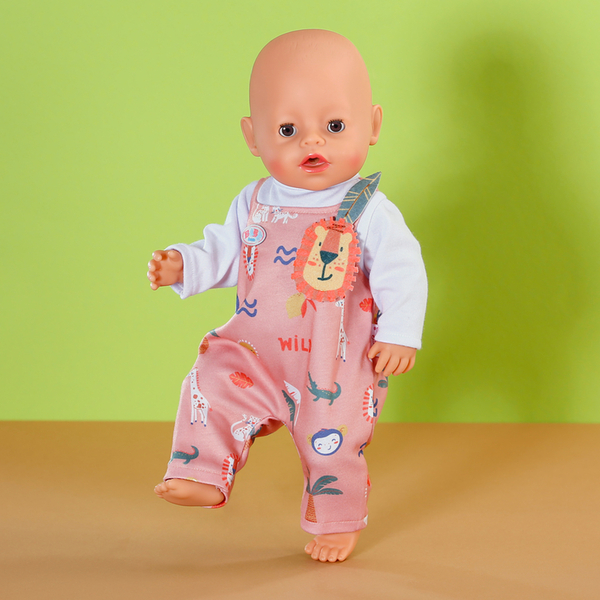 Одяг для ляльки Baby Born Комбінезон Джунглі, 43 см (871669) - Pampik - 4