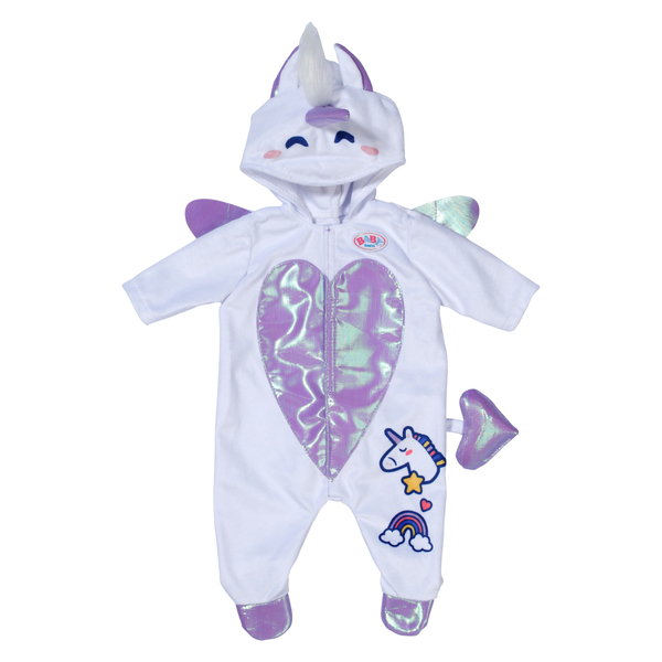 Одяг для ляльки Baby Born Комбінезон єдинорога, 43 см (838266) - Pampik