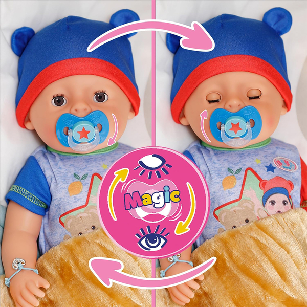 Лялька Baby Born Джонас, з аксесуарами, 43 см (834848) - Pampik - 11