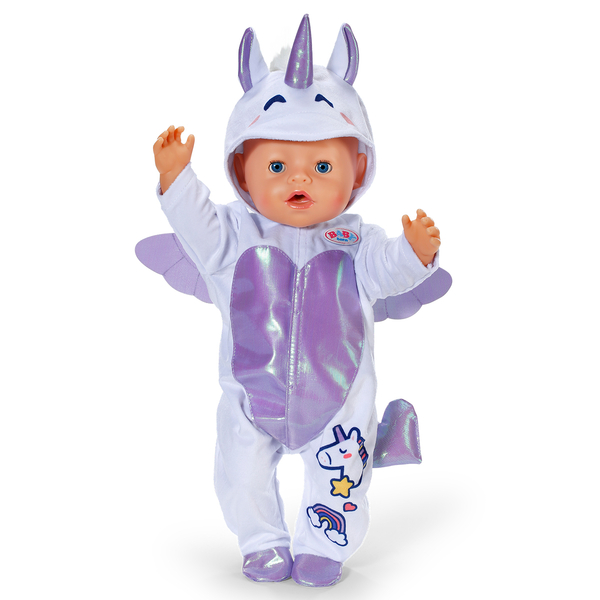Одяг для ляльки Baby Born Комбінезон єдинорога, 43 см (838266) - Pampik - 2