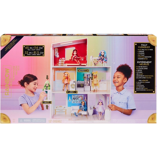 Ігровий набір Rainbow High Веселковий таунхаус (502203) - Pampik - 8