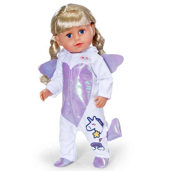 Одяг для ляльки Baby Born Комбінезон єдинорога, 43 см (838266) - Pampik - 4