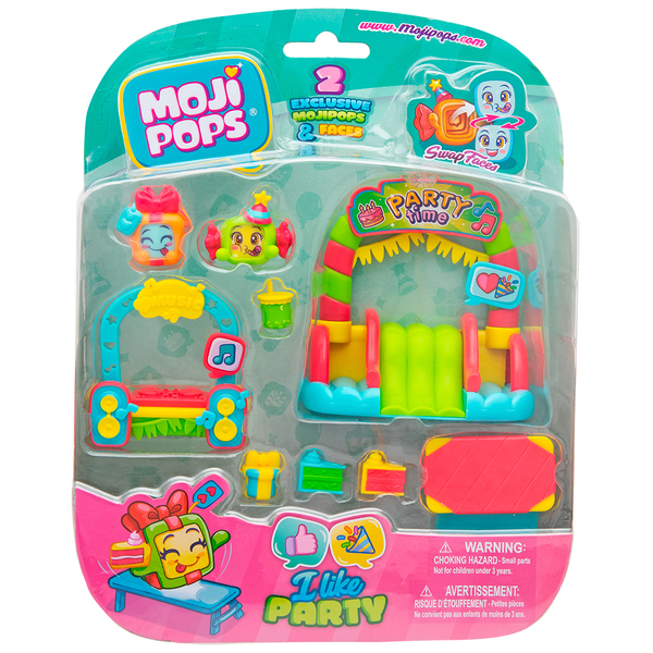 Ігровий набір Moji Pops Вечірка, 2 фігурки + аксесуари (PMPSB216IN40) - Pampik - 3