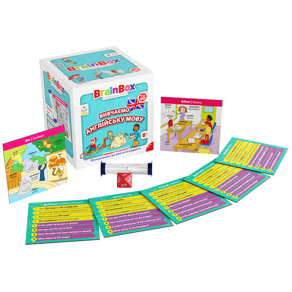 Познавательная игра YaGo BrainBox Учим английский язык (BZZBRLLE01UA) - Pampik - 2