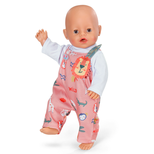 Одяг для ляльки Baby Born Комбінезон Джунглі, 43 см (871669) - Pampik - 3
