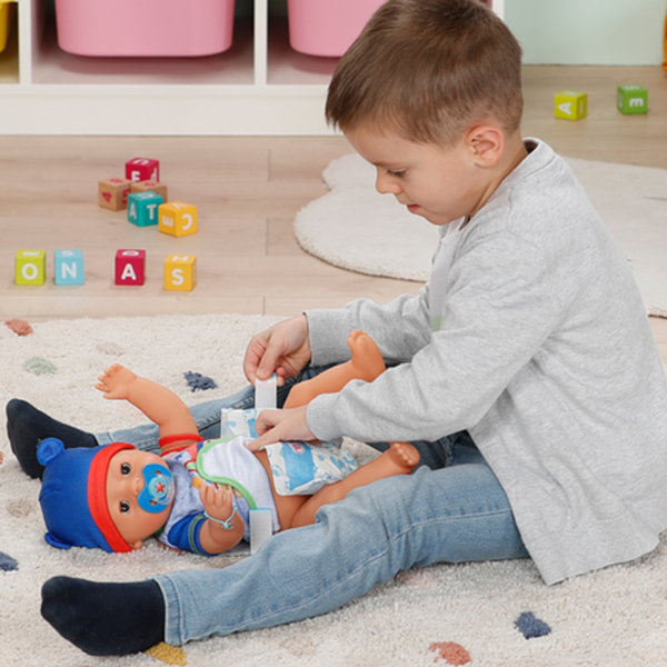 Лялька Baby Born Джонас, з аксесуарами, 43 см (834848) - Pampik - 9