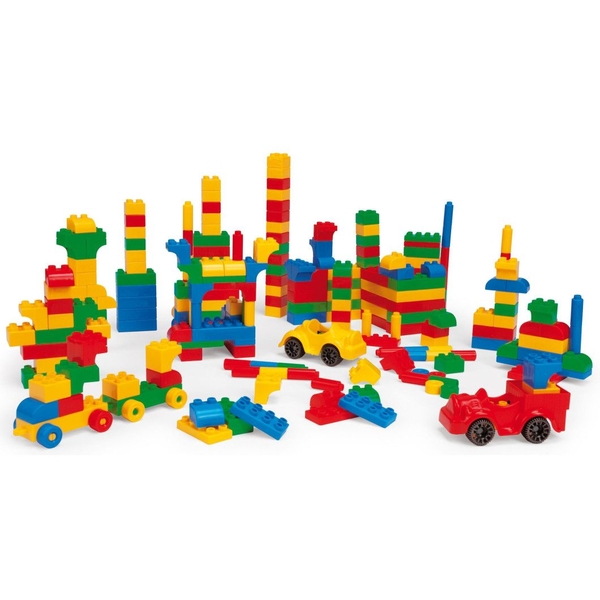 Конструктор Wader Mini Blocks в большом ведре, 134 элемента (41340) - Pampik - 2