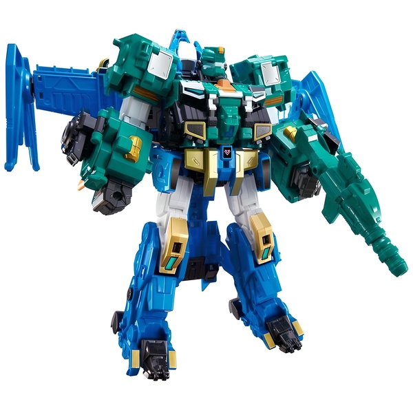 Игровой набор с роботом-трансформером Quantum Heroes Dinoster Стего Бласт Винг (EU580802) - Pampik