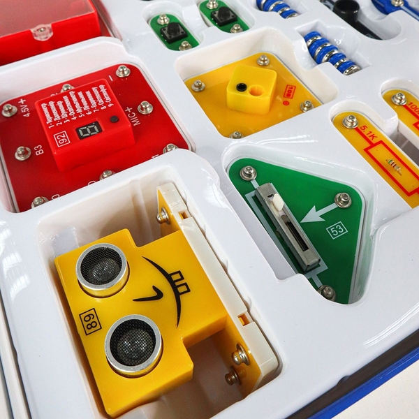 Конструктор электронный Doka Суперизмеритель, 17 схем (D70712) - Pampik - 3