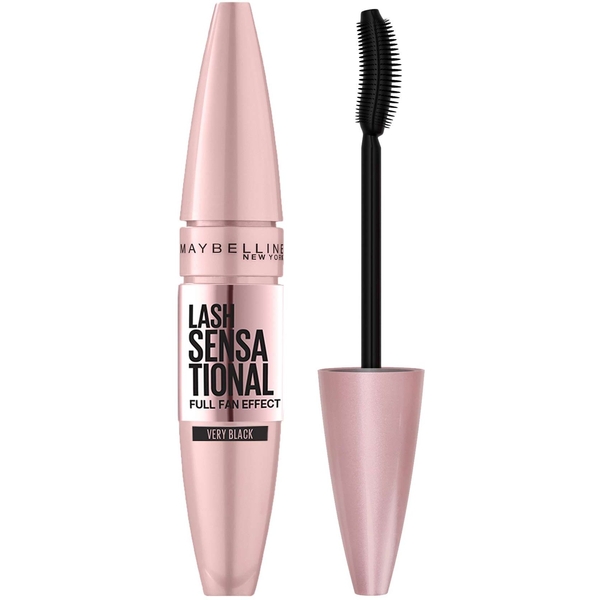 Туш для вій Maybelline New York Lash Sensational, відтінок чорний, 9.5 мл - Pampik