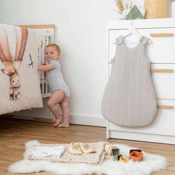 Спальний мішок дитячий FreeON Bubaba Grey, 0-6 міс. (47436) - Pampik - 2