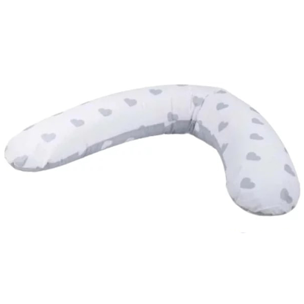 Подушка для кормления Bubaba by FreeON Grey Hearts (83914) - Pampik