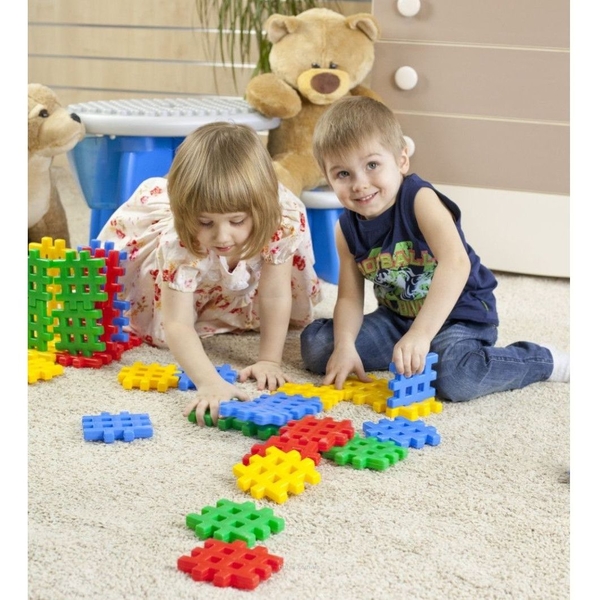 Конструктор Tigres Поєднайко, 13 елементів (39196) - Pampik - 2