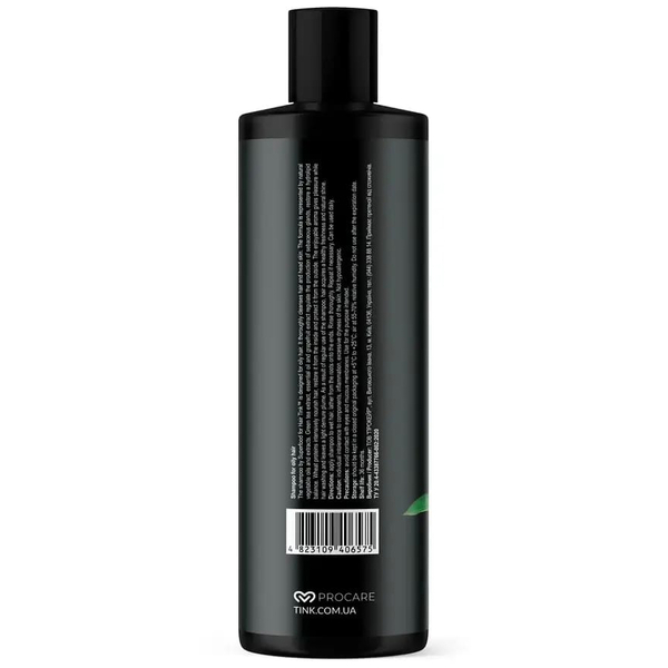 Шампунь для жирного волосся Tink Грейпфрут та Зелений чай, 500 мл - Pampik - 2