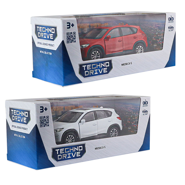 Автомодель TechnoDrive Mazda CX-5, 1 шт. в ассортименте (250390W) - Pampik - 14