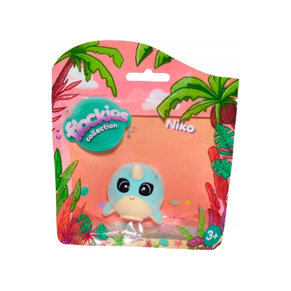 Коллекционная фигурка Flockies Нарвал Нико (FLO0406) - Pampik