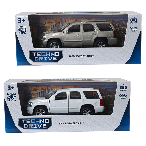 Автомодель TechnoDrive Chevrolet Tahoe 2008, 1 шт. в ассортименте (250382W) - Pampik - 12