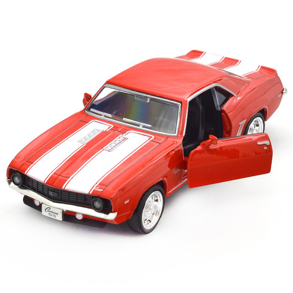 Автомодель TechnoDrive Chevrolet Camaro 1969, красный (250336U) - Pampik - 7
