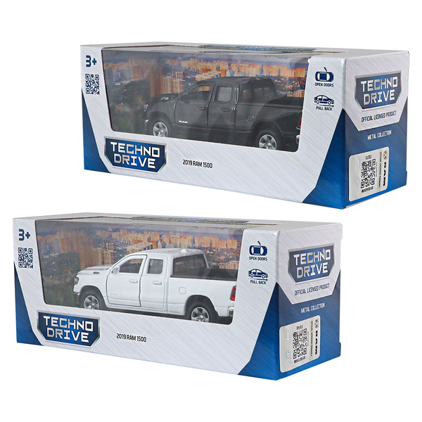 Автомодель TechnoDrive RAM 1500 2019, 1 шт. в ассортименте (250385W) - Pampik - 13