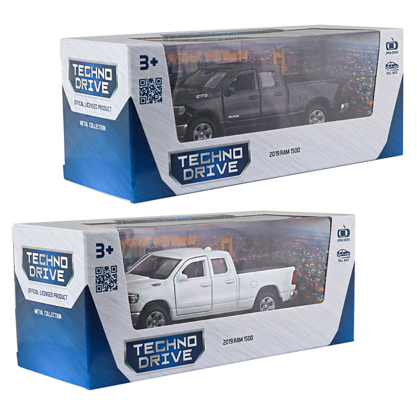 Автомодель TechnoDrive RAM 1500 2019, 1 шт. в ассортименте (250385W) - Pampik - 14