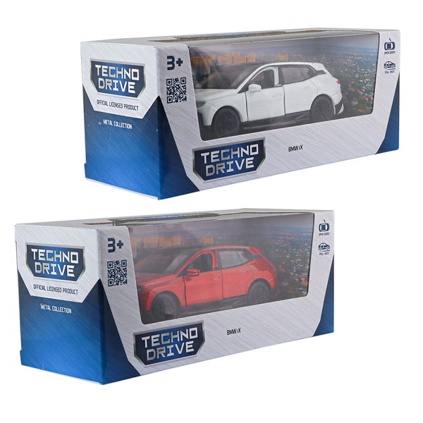 Автомодель TechnoDrive BMW iX, красный/белый (250380W) - Pampik - 13