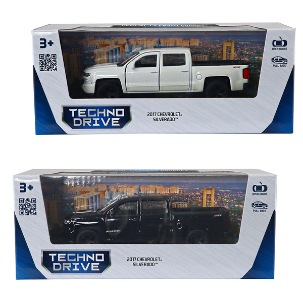 Автомодель TechnoDrive Chevrolet Silverado 2017, 1 шт. в асортименті (250381W) - Pampik - 12