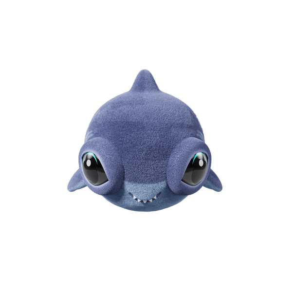 Коллекционная фигурка Flockies Акула-молот Гектор (FLO0400) - Pampik - 3