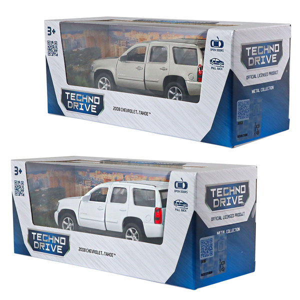 Автомодель TechnoDrive Chevrolet Tahoe 2008, 1 шт. в ассортименте (250382W) - Pampik - 14